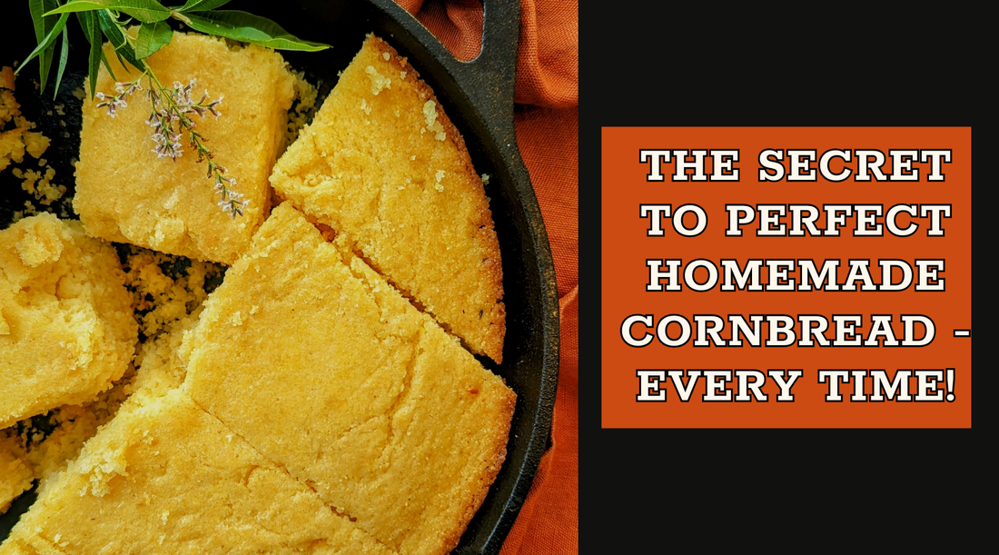 The Secret to Perfect Homemade Cornbread — Every Time!